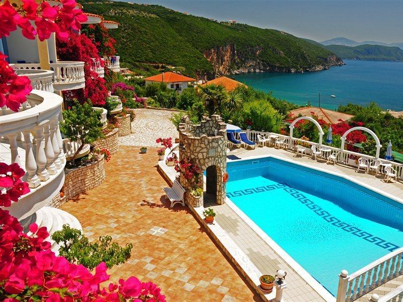 Dolphin Apartments Parga Luaran gambar